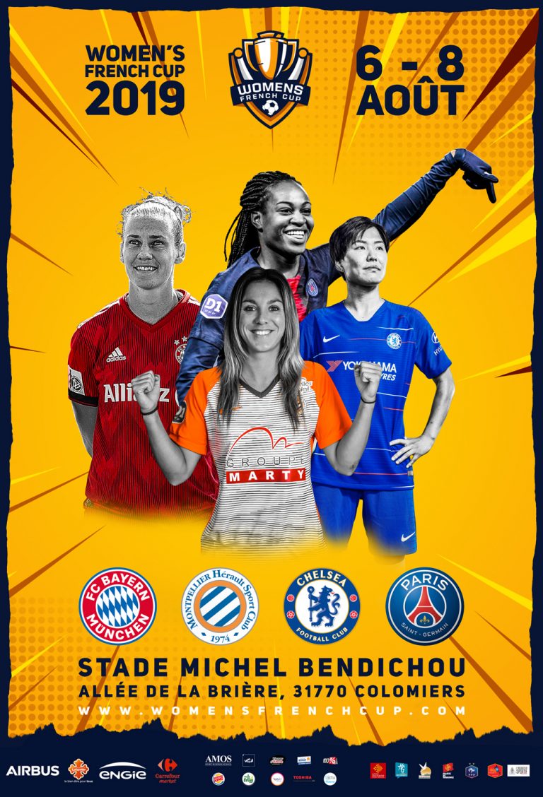 Les étoiles du football féminin se retrouvent en août à Toulouse