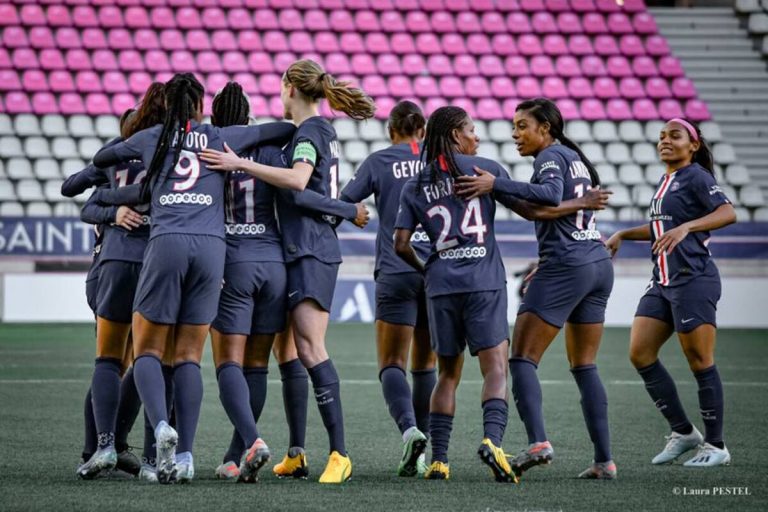 PSG-victoire-lyon-classique-D1 Arkema-foot feminin