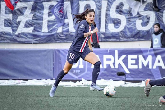 Nadia Nadim est positive au coronavirus et devrait rater le match du PSG contre le Paris FC.
