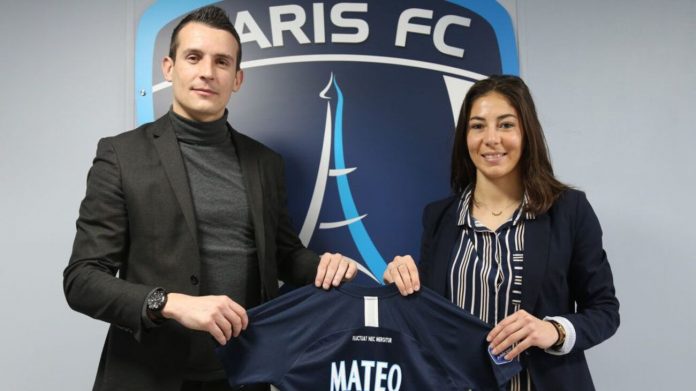 Clara Matéo a prolongé son contrat avec le Paris Fc jusqu'en 2024