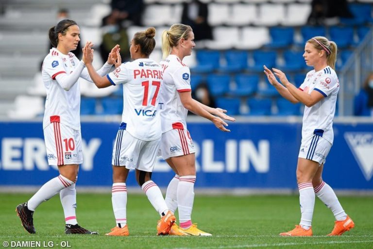 Eugenie Le Sommer et Amandine Henry font partie des joueuses de l'OL en fin de contrat.