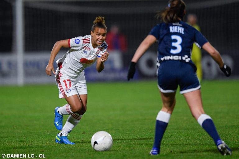 Les chiffres de Paris FC-OL avec le doublé de Nikita Parris