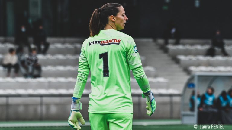 Laëtitia Philippe lors du match de Coupe de France entre Issy et Montpellier, 31 janvier 2021. ©Laura Pestel