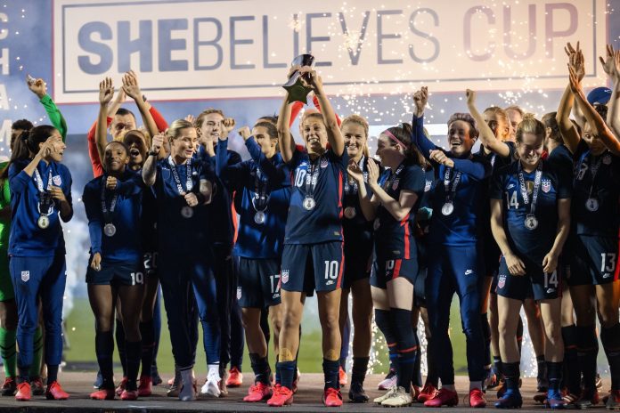 Les USA remportent la Shebelieves Cup 2021 après leur victoire face à l'Argentine