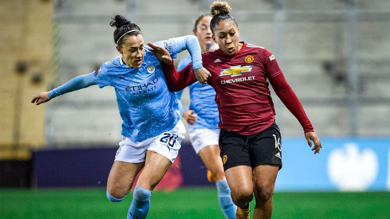 Lucy Bronze a permis à Manchester City de remporter le Derby