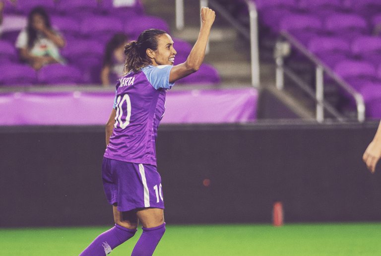 La brésilienne Marta a prolongé son contrat d'un an avec Orlando Pride