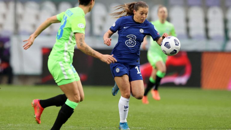 Chelsea bat Wolfsburg ce 24 mars. ©Twitter Chelsea women FC