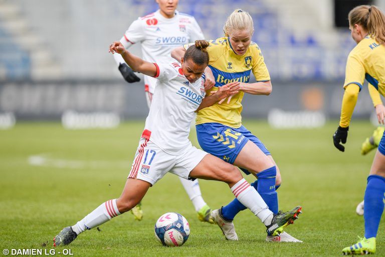 Nikita Parris a été décisive avec Lyon contre Brondby en Ligue des championnes