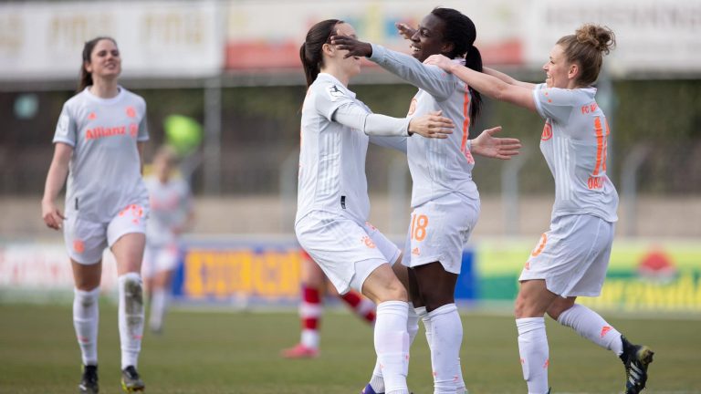 Viviane Asseyi a marqué pour le Bayern lors de la 14e journée de Bundesliga