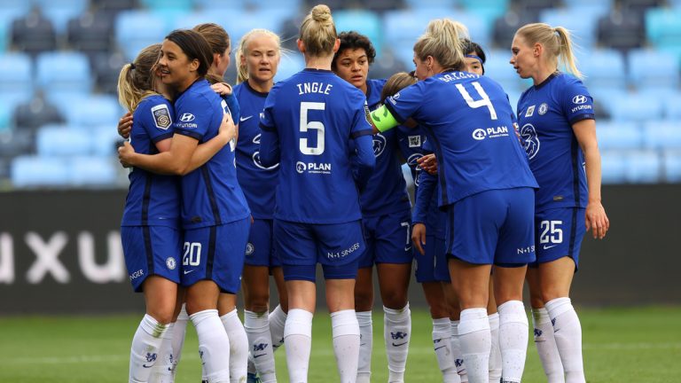 Chelsea s'avance au grand complet face au Bayern. ©Chelsea Women FC / Twitter