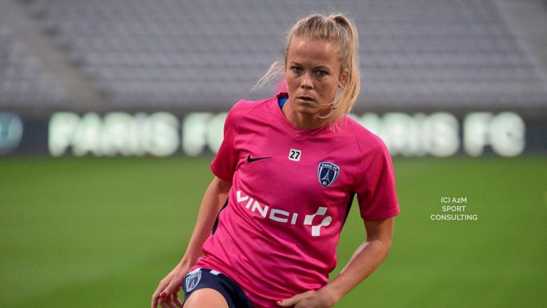 Julie Soyer joue depuis 19 ans en D1 Arkema.