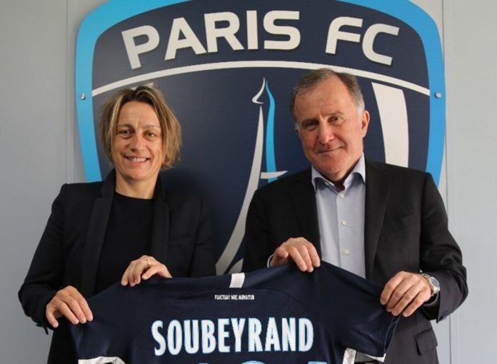 Sandrine Soubeyrand prolonge au Paris FC jusqu'en 2024