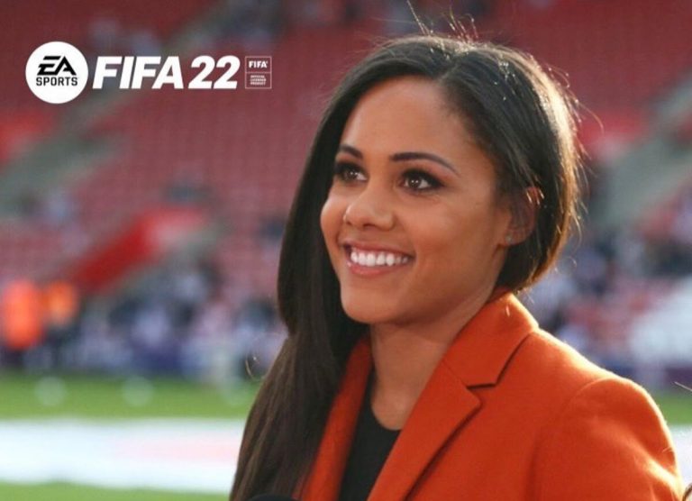 Alex Scott, première voix féminine dans FIFA