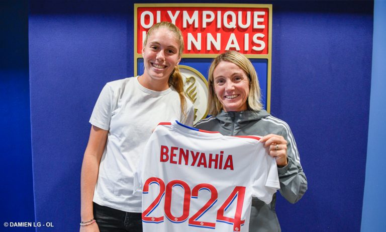 Inès Benyahia prolonge à l'OL