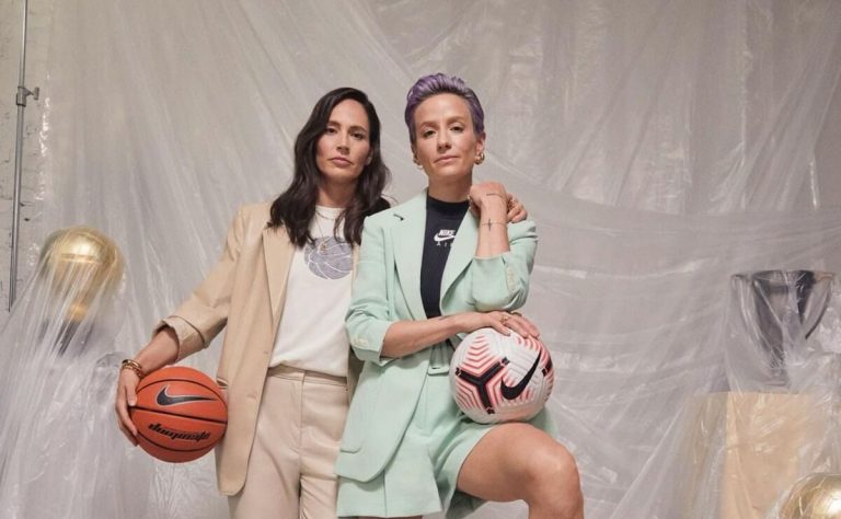 Megan Rapinoe et Sue Bird