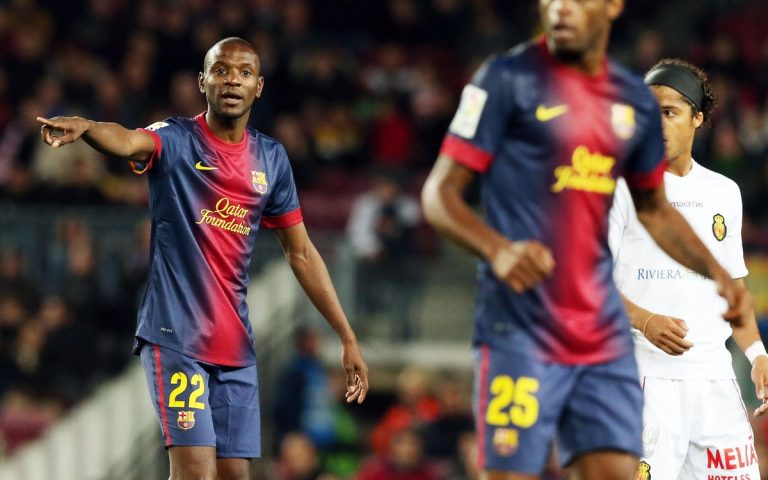 Eric Abidal et Kheira Hamraoui