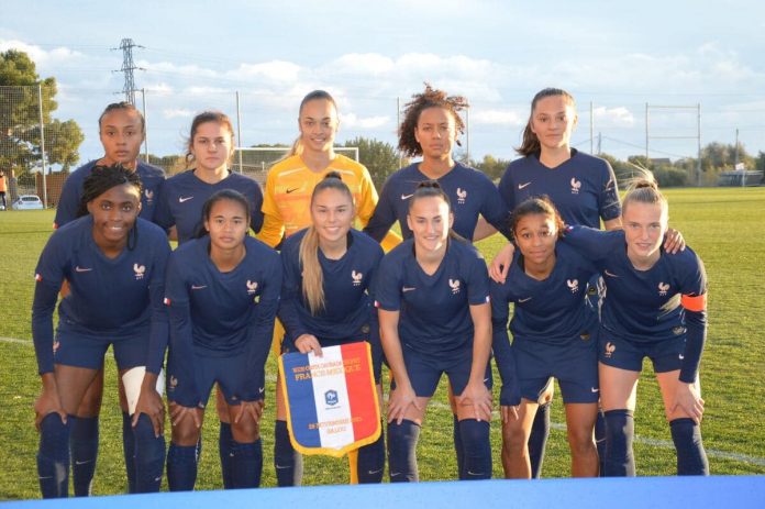 L'équipe de France féminine U20