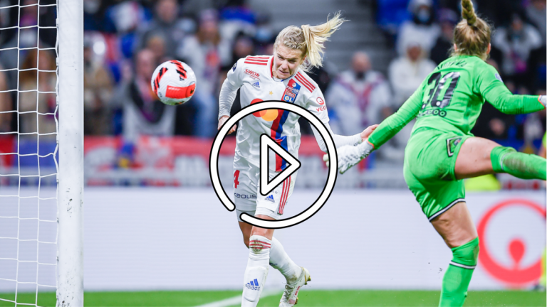 Hegerberg réaction vidéo