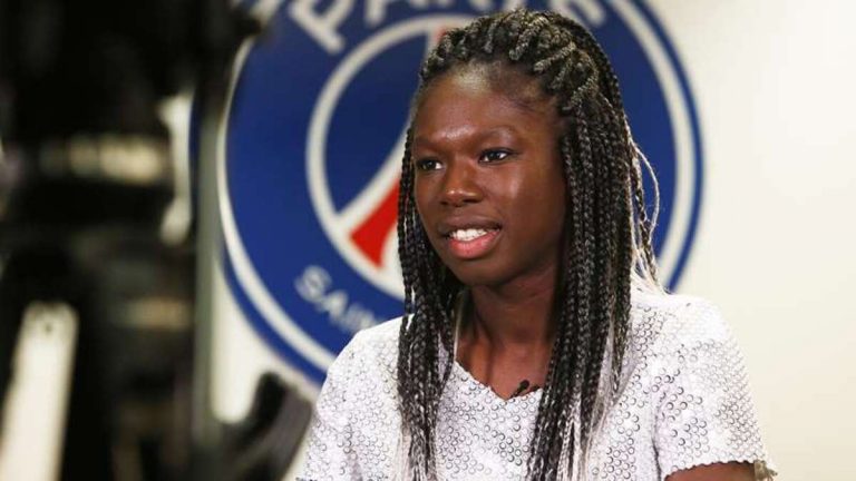 Aminata Diallo et Kheira Hamraoui avec le PSG féminin