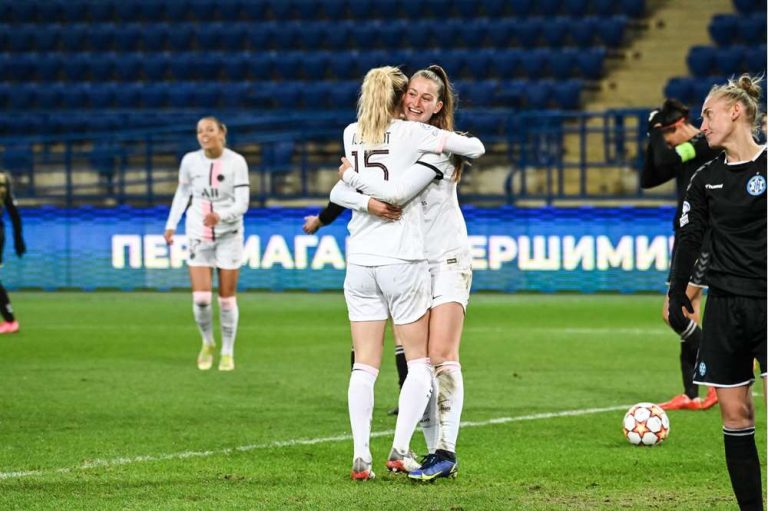 Vidéo : Tous les buts du PSG féminin face à Kharkiv en Ligue des champions