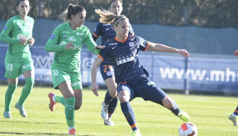 D1 féminine (J12) : Montpellier écrase Saint-Étienne, le Paris FC assure l’essentiel, Fleury s’impose à Reims