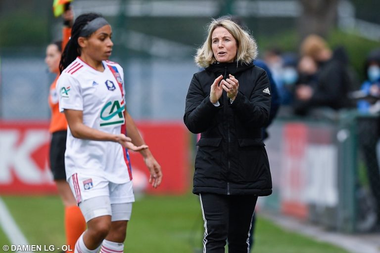 Sonia Bompastor (OL) : « Un de nos objectifs s’envole » après la défaite face au PSG en Coupe de France