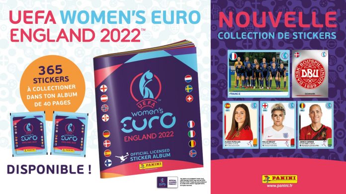 Album Panini Euro féminin 2022