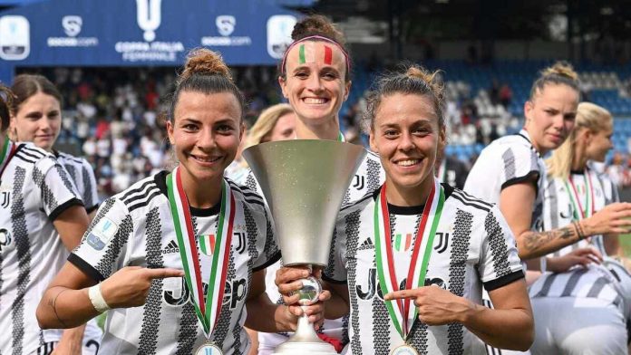Foot féminin Italie Coupe Juventus Roma