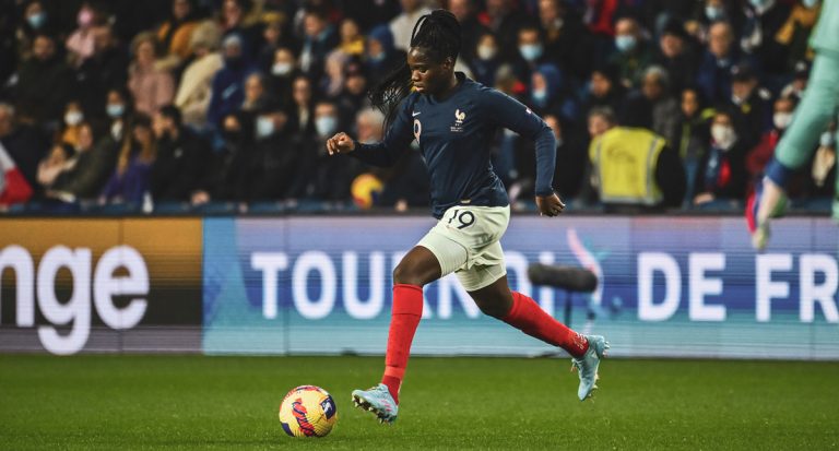 Griedge Mbock bathy m'bock France féminine Bleues championnat d'Europe Euro 2022