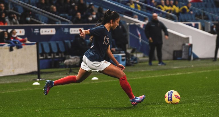 Selma Bacha France féminine Bleues championnat d'Europe Euro 2022