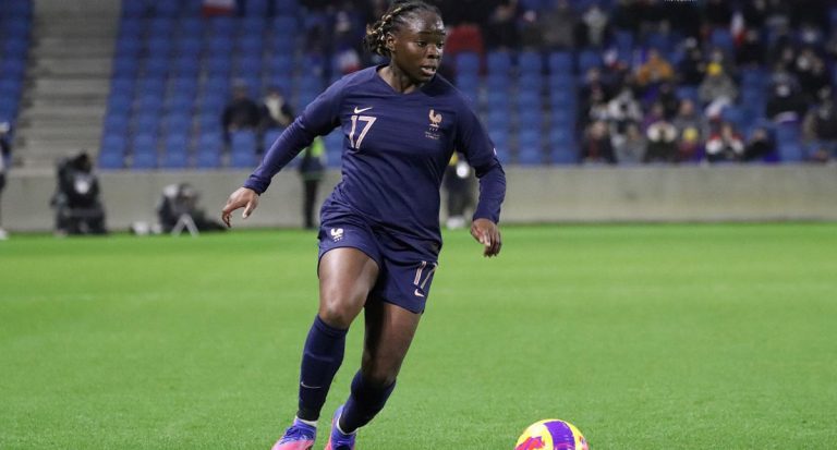 Sandie Baltimore France féminine Bleues championnat d'Europe Euro 2022