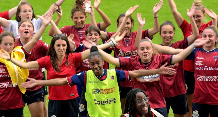 Clermont D2 barrages phase d'accession nationale Nimes Brest TFC féminin féminines
