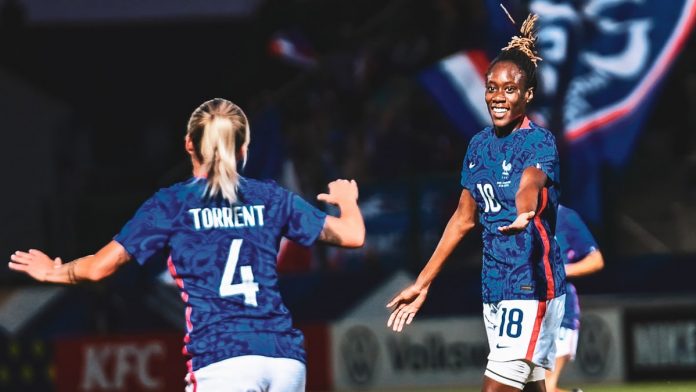 Ouleymata Sarr France féminine Bleues championnat d'Europe Euro 2022