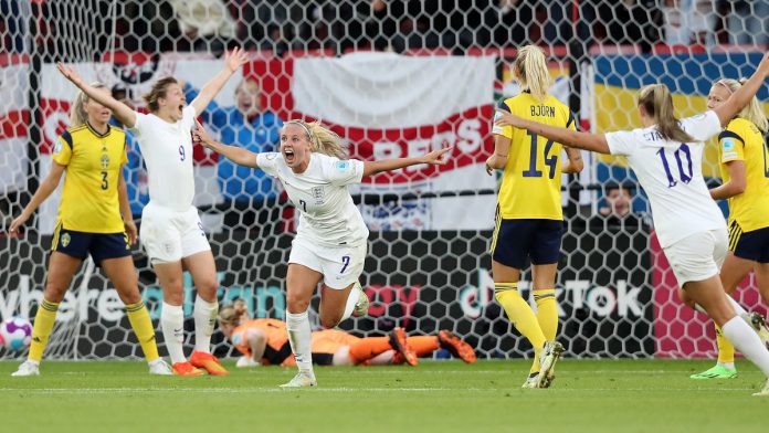 Angleterre finale finaliste Euro féminin Europe Suède féminine