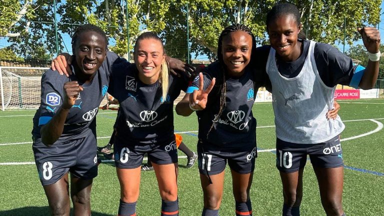 OM Olympique Marseille féminin D2 féminine