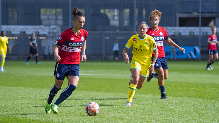 Ribeyra Nantes LOSC Lille féminin d2 féminine