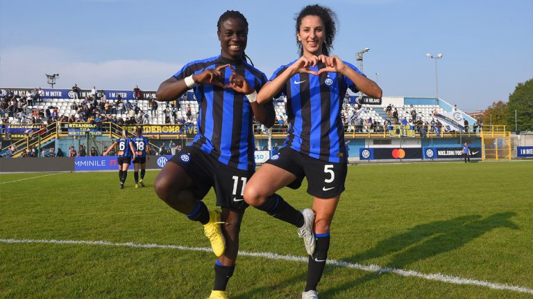 Inter féminine Serie A féminin Seria AC Milan Fiorentina AS Rome Roma