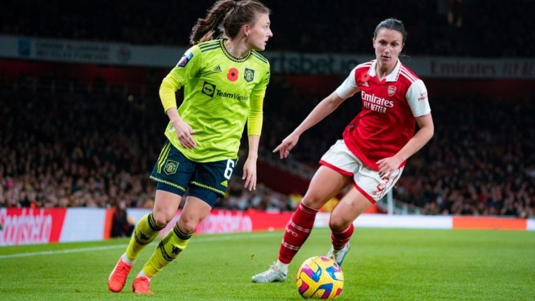 Arsenal Manchester United féminine ©Nathalie Querouil