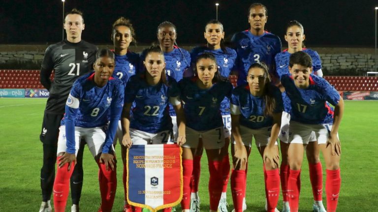 France Norvège amical Bleues féminine