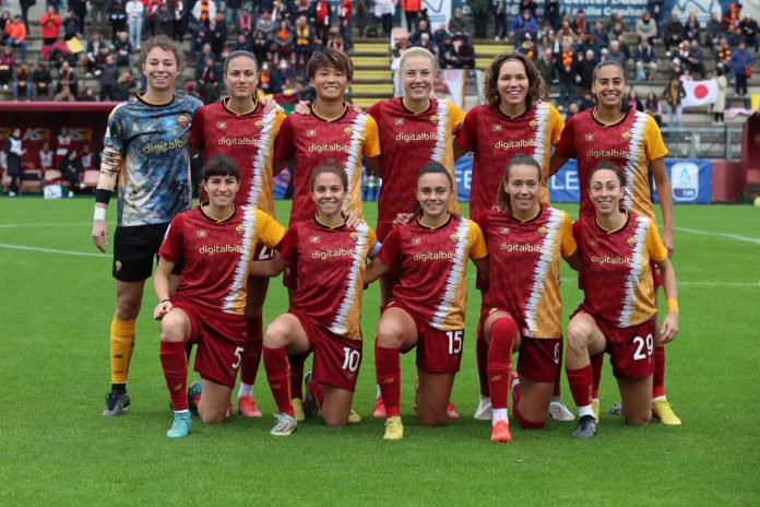 AS Roma Rome féminin féminine Serie A