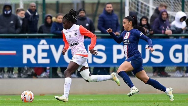 Résultat PSG féminin contre MHSC féminin en D1 Arkema