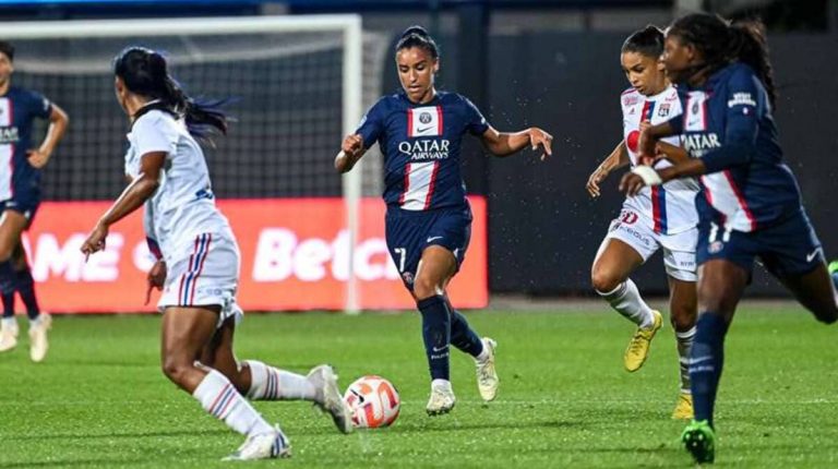 Match OL féminin contre PSG féminin calendrier D1 Arkema