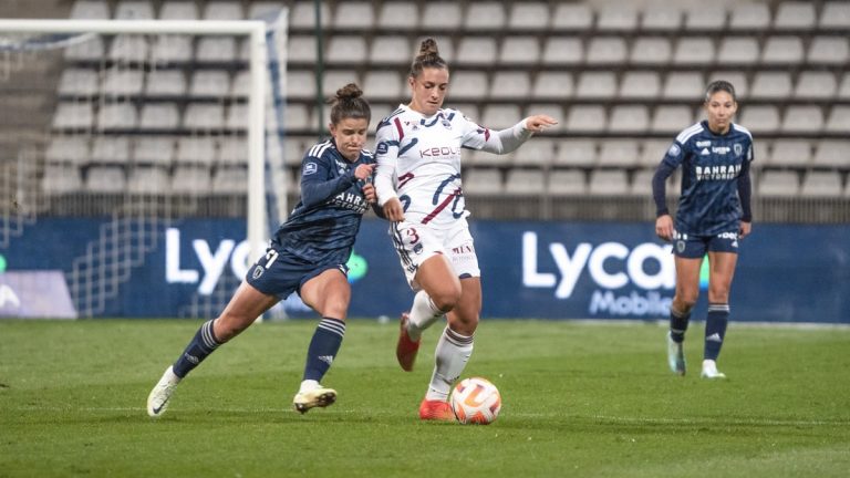 Julie Thibaud Bordeaux féminin féminine Girondins D1 française Arkema