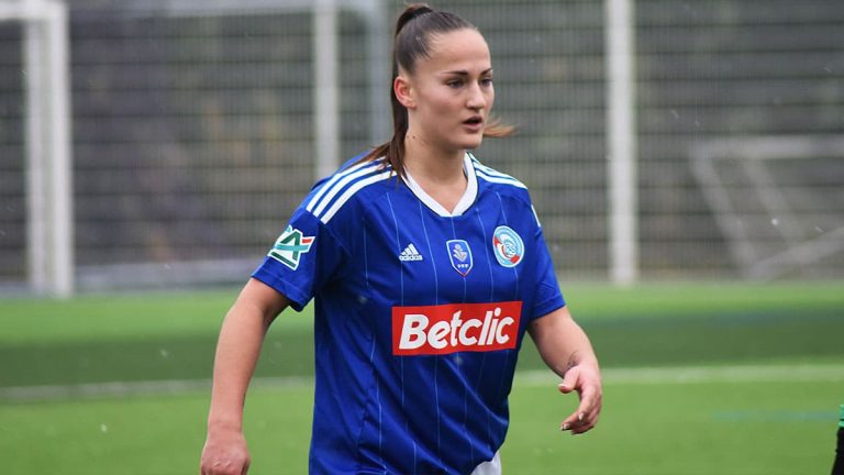 Mégane Hoeltzel Strasbourg Alsace féminin D2 féminine interview