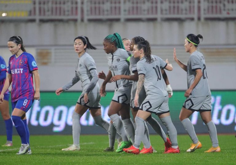 PSG féminin Vllaznia UWCL