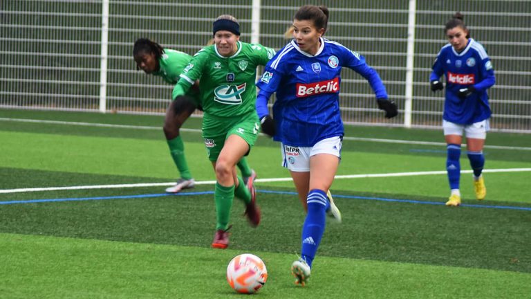 Strasbourg Saint-Etienne ASSE Racing Alsace Coupe féminine féminin