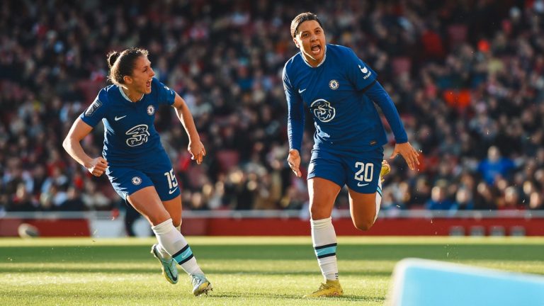 Sam Kerr Emirates Arsenal Chelsea féminin Womens Super league féminine