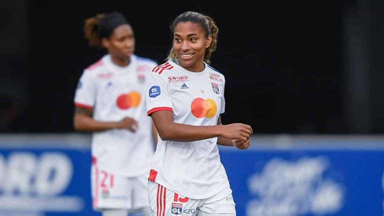 Catarina Macario retour OL féminin blessure