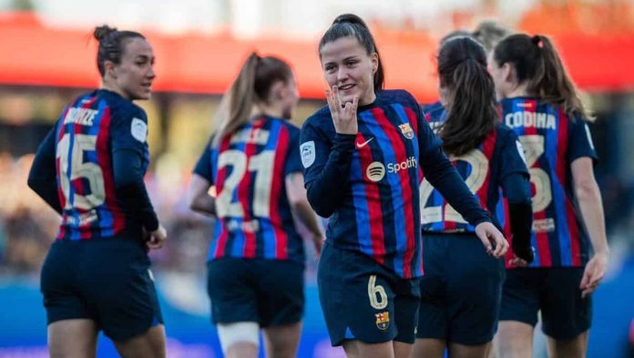 FC Barcelone féminines record de victoires en Liga féminine