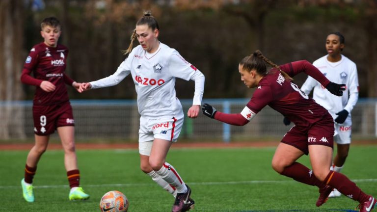 Résultats et classement D2 féminine groupe A avec LOSC, RCSA et Metz